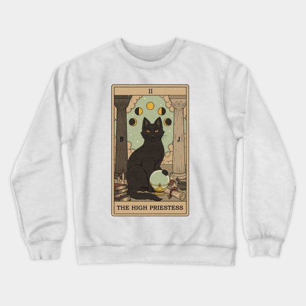 The High Priestess Crewneck Sweatshirt by thiagocorrea